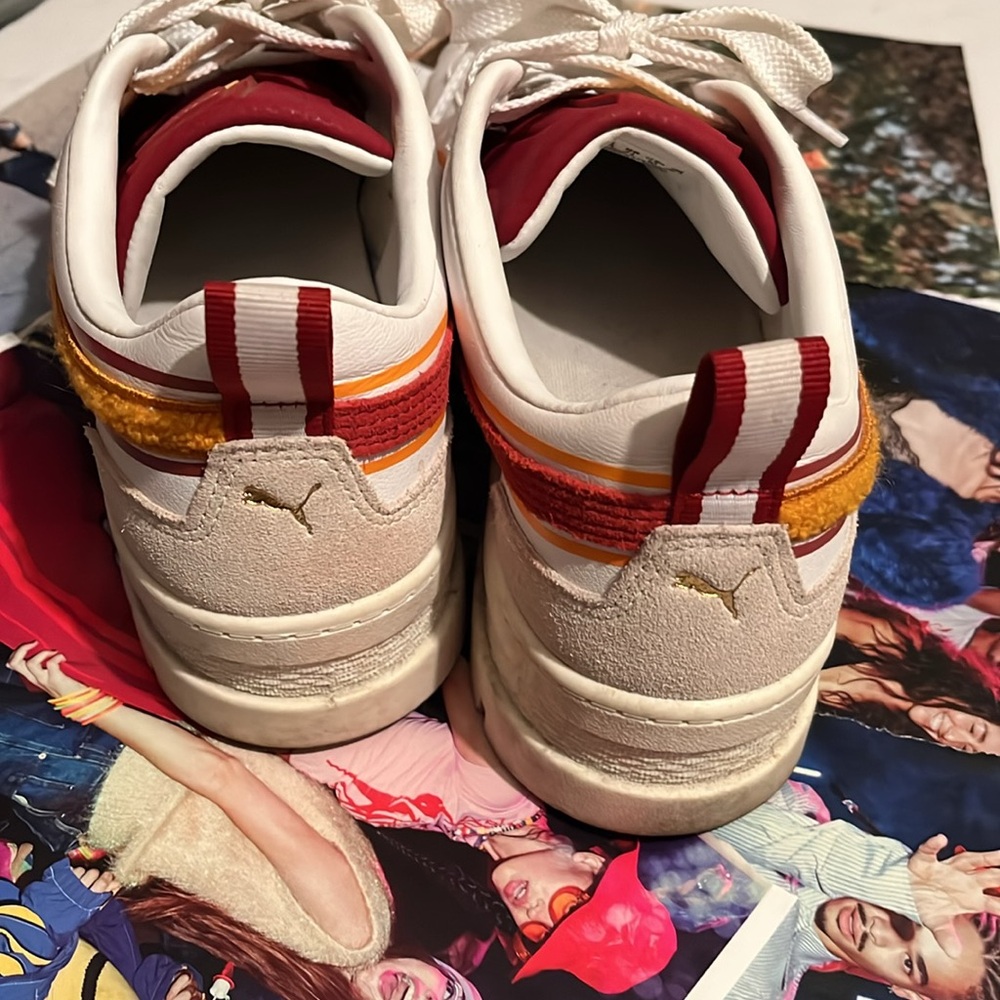 PUMA woman’s Mayze Heritage Logo Platform sneakers size 10 - Picture 5 of 14